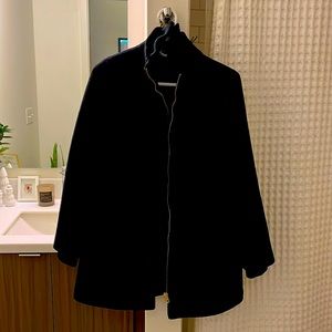 J. Crew Lodge Coat in Italian Stadium-Cloth Wool